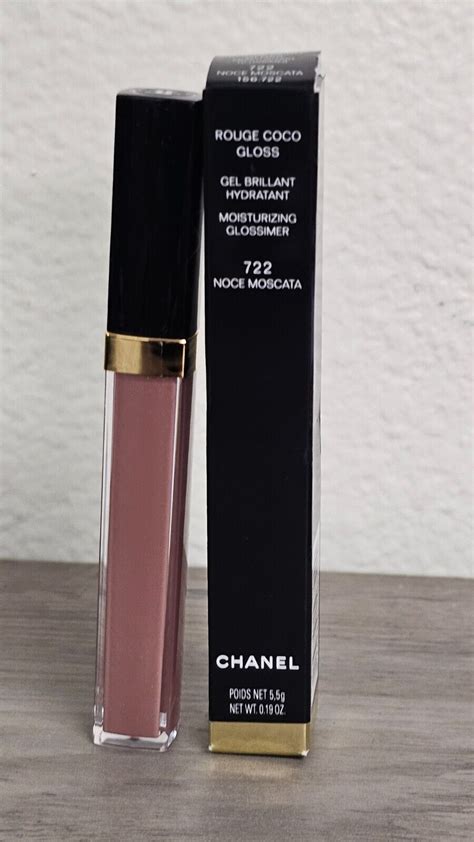 chanel gloss noce moscata|Chanel coco gloss 722.